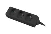 Kabel zasilający (zewnętrzny) - Lanberg - power strip - PS0-03E-0150-BK