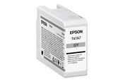 Tusz, toner i material eksploatacyjny - Epson Singlepack Gray T47A7 UltraChrome Pro 10 ink - C13T47A700