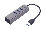 USB hub - I-Tec USB 3.0 Metal 3-Port USB hub - 3 - Szary - U3METALG3HUB