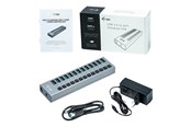 USB hub - I-Tec USB 3.0 Charging HUB - 13-Port - 60W USB hub - 13 - Szary - U3CHARGEHUB13