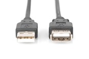 Kabel USB - DIGITUS USB 2.0 Extension Cable - 3m - AK-300202-030-S