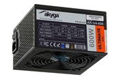 Zasilacz do komputera - Akyga AKY AK-U4-600 Ultimate ATX Power Supply 600W Zasilacz do komputera - 600 wat - 120 mm - ATX 2.31 - 80 Plus 80+ Bronze - AK-U4-600