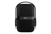 Dysk zewnętrzny - Silicon Power Armor A60 - Zewnętrzny dysk - 1TB - Czarny - SP010TBPHDA60S3A