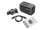 Dysk twardy - akcesoria - Natec Kangaroo DUAL - HDD docking station - SATA 6Gb/s - USB 3.0 - NSD-0955