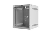 Szafa rack - Lanberg WF10-2306-10S - 6U Wall-Mount Rack Cabinet (with Glass Door) - WF10-2306-10S