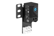 Szafa rack - Lanberg AK-1505-B Closed Loop Thermostat 10A for Rack Cabinets with 19" Ear and Terminal Block Black - AK-1505-B