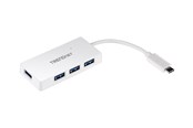 USB hub - TRENDnet TUC-H4E - hub - 4 ports USB hub - 4 - Biały - TUC-H4E