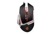 Myszka - Conceptronic DJEBBEL 8 - mouse - USB - black silver - Myszy - Optyczny - 8 - Srebrny - DJEBBEL02B