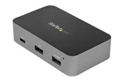 USB hub - StarTech.com 3-Port USB-C Hub with LAN Port - 10Gbps - 2xA & 1xC - Powered - hub - 3 ports USB hub - 3 - Szary - HB31C2A1CGS