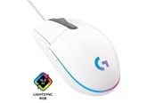 Myszka - Logitech G203 LIGHTSYNC - White - Myszka do gier - Optyczny - 6 - Biały z RGB - 910-005797