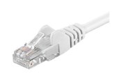 Kabel sieciowy - Pro goobay CAT 6 patch kabel, U/UTP - Biały - 1m - 4040849955983