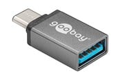 Kabel USB - Pro USB-C 3.1 - USB-A - adapter - grey - 4040849566219