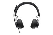 Słuchawki, zestaw słuchawkowy - Logitech Zone Wired - 981-000875