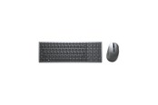 Klawiatura - Dell Pro Plus Compact Keyboard and Mouse US International (QWERTY) - Zestaw klawiatura i mysz - Szary - 580-AIWM