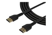 Kabel wyświetlacza - StarTech.com HDMI 2.0 Cable - Premium 4K 60Hz High Speed HDMI Cord with Ethernet - For Computer Monitor or TV (RHDMM1MP) - HDMI with Ethernet cable - 1 m - RHDMM1MP