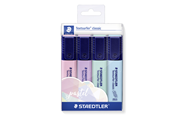 Przybory do pisania i rysowania - Staedtler Highlighter Textsurf.pa.4pcs.wallet - 364 CWP4PA