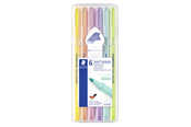 Przybory do pisania i rysowania - Staedtler Highlighter tripl.pastel 6pcs.box - 362 CSB6