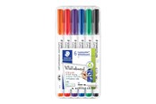 Przybory do pisania i rysowania - Staedtler Marker Lumocolor white pen 6pcs.box - 301 WP6