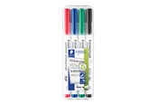 Przybory do pisania i rysowania - Staedtler Whiteboard pen Lumocolor 4pcs.box - 301 WP4