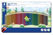 Materialy hobbystyczne - Staedtler Kredki Noris c. 36szt. 100% PEFC - 185 M36