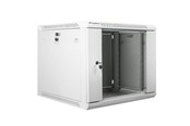 Szafa rack - Lanberg WF01-6609-10S - 9U - Wall Mount Rack Cabinet - WF01-6609-10S
