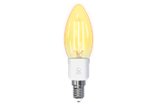 Inteligentny dom - Deltaco SMART HOME LED filament lamp E14 WiFI 2.4GHz 4.5W 400lm dimmable 220-240V white - SH-LFE14C35
