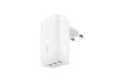 Telefon - Adapter i Ladowarka - Belkin BoostCharge 3 Port USB-C Charger with PPS 67W - WCC002vfWH