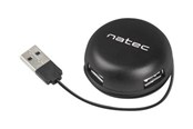 USB hub - Natec Bumblebee - hub - 4 ports USB hub - 4 - Czarny - NHU-1330