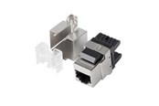 Akcesoria sieciowe - Lanberg KSF6-1000 Keystone Module RJ45 - LSA CAT.6 FTP 180° - KSF6-1000