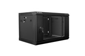 Szafa rack - Lanberg WF01-6406-10B - 6U - Wall Mount Rack Cabinet - WF01-6406-10B