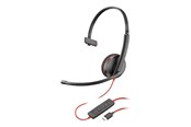 Słuchawki, zestaw słuchawkowy - Poly Blackwire C3210 - 209748-201