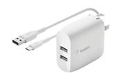 Telefon - Adapter i Ładowarka - Belkin BOOST CHARGE - WCE001vf1MWH