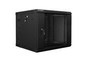 Szafa rack - Lanberg WF02-6609-10B - 9U - Wall Mount Rack Cabinet - WF02-6609-10B