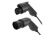 Ladowanie samochodów elektrycznych - Deltaco e-Charge kabel type 2 til type 1 1 fase 16A 5m - EV-1105