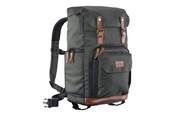 Torba na aparat - Walimex mantona Luis Photo Backpack Green Retro - 21343