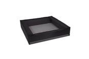 Zabawki na zewnatrz - Nordic Play Sandbox meshcover 120x120x20 cm black - 210-950