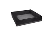 Zabawki na zewnatrz - Nordic Play Sandbox meshcover 150x150x20 cm black - 210-952