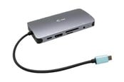 Stacja dokująca - I-Tec USB-C Metal Nano Dock HDMI/VGA with LAN + Power Delivery 100 W - C31NANODOCKVGAPD