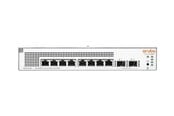 Switch - Hewlett Packard Enterprise Aruba Instant On 1930 8G Class4 PoE 2SFP 124W Switch - JL681A#ABB