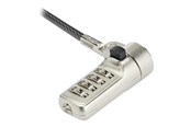 Akcesoria komputerowe - StarTech.com Laptop Cable Lock - Combination Lock for Wedge Lock Slot security cable lock - LTLOCKNBL