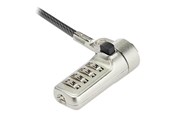 Akcesoria komputerowe - StarTech.com Laptop Cable Lock - Combination Lock for Wedge Lock Slot security cable lock - LTLOCKNBL