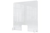Przegroda biurowa - Nobo Przegroda dzałowa akrylowa z otworem 70x85cm - 1915488