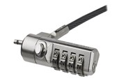 Akcesoria komputerowe - StarTech.com Laptop Cable Lock - Swivel Hinge - 4-Digit Combination Lock security cable lock - LTLOCK4D