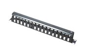 Szafa rack - Gembird rack cable management panel - 1U - 19C-CM2