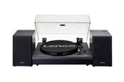 Gramofon - Lenco LS-300WD - Record Player with Bluetooth® and two separate speakers - Black - Gramofon Czarny - LS-300BLACK