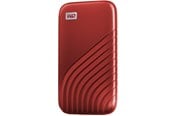 Dysk SSD - SANDISK WD My Passport SSD - 2TB - Czerwony - Zewnętrzny dysk twardy SSD - WDBAGF0020BRD-WESN