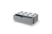 Pokój dzieciecy - LEGO Pudełko- szuflada, na biurko- szare - 40211740
