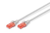 Kabel sieciowy - DIGITUS CAT 6 U-UTP Patch Cord - 7m - Szary - 7m - DK-1617-070