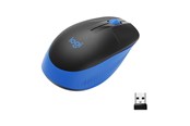 Myszka - Logitech M190 Full-size Wireless Optical PC Mouse - Blue - Myszy - Optyczny - 3 - Niebieski - 910-005907