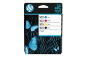 Tusz, toner i materiał eksploatacyjny - HP 903 / 6ZC73AE 4-Pack (Black Yellow Cyan Magenta) Ink - 6ZC73AE